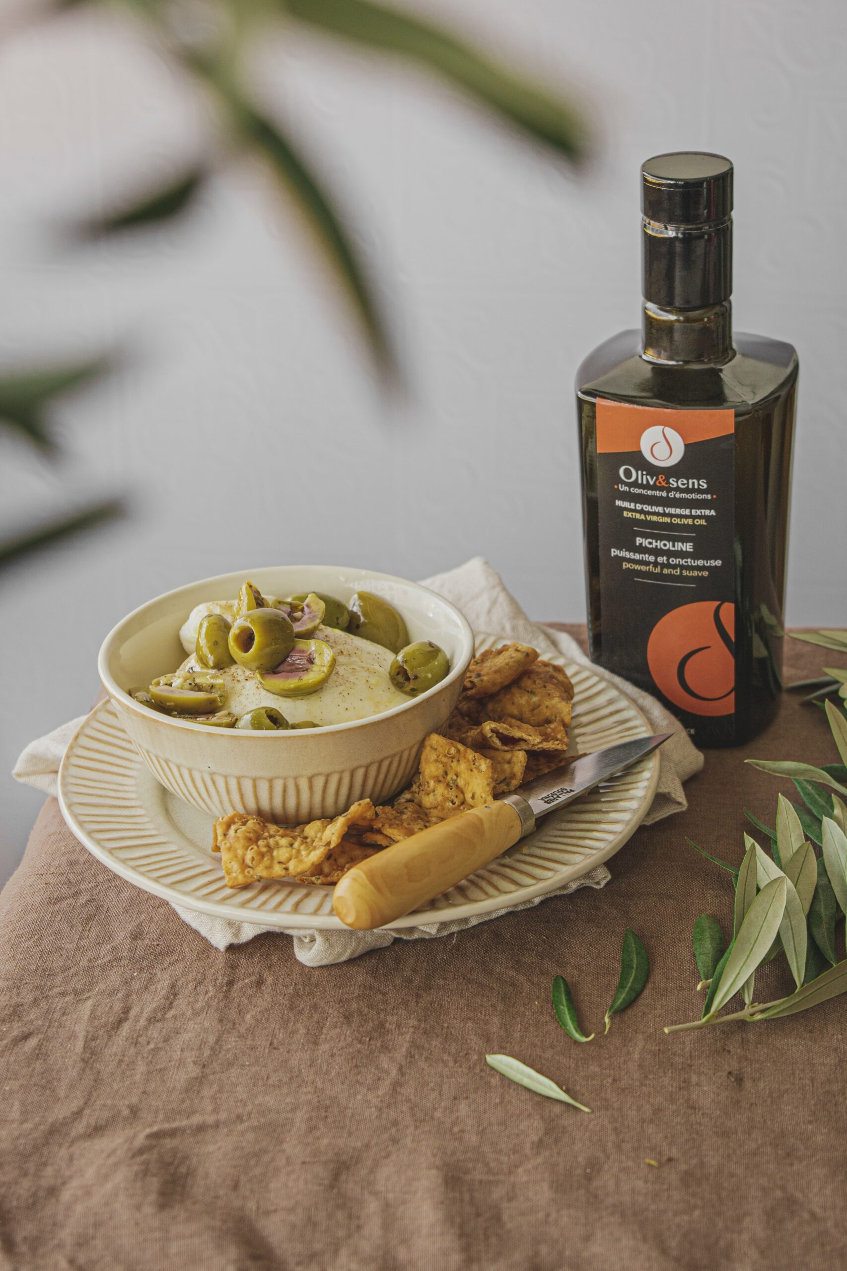 Olive & sens huile d'olive Picholine huile d'olive vierge extra huile d'olive artisanale huile d'olive de France