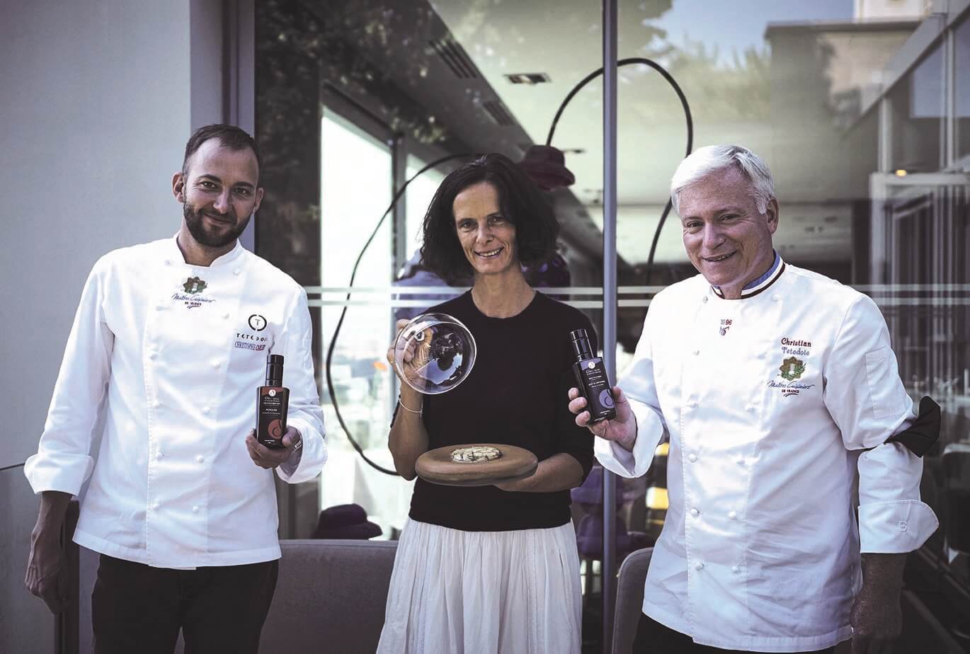 Têtedoie starred chef and Oliv&sens olive oil
